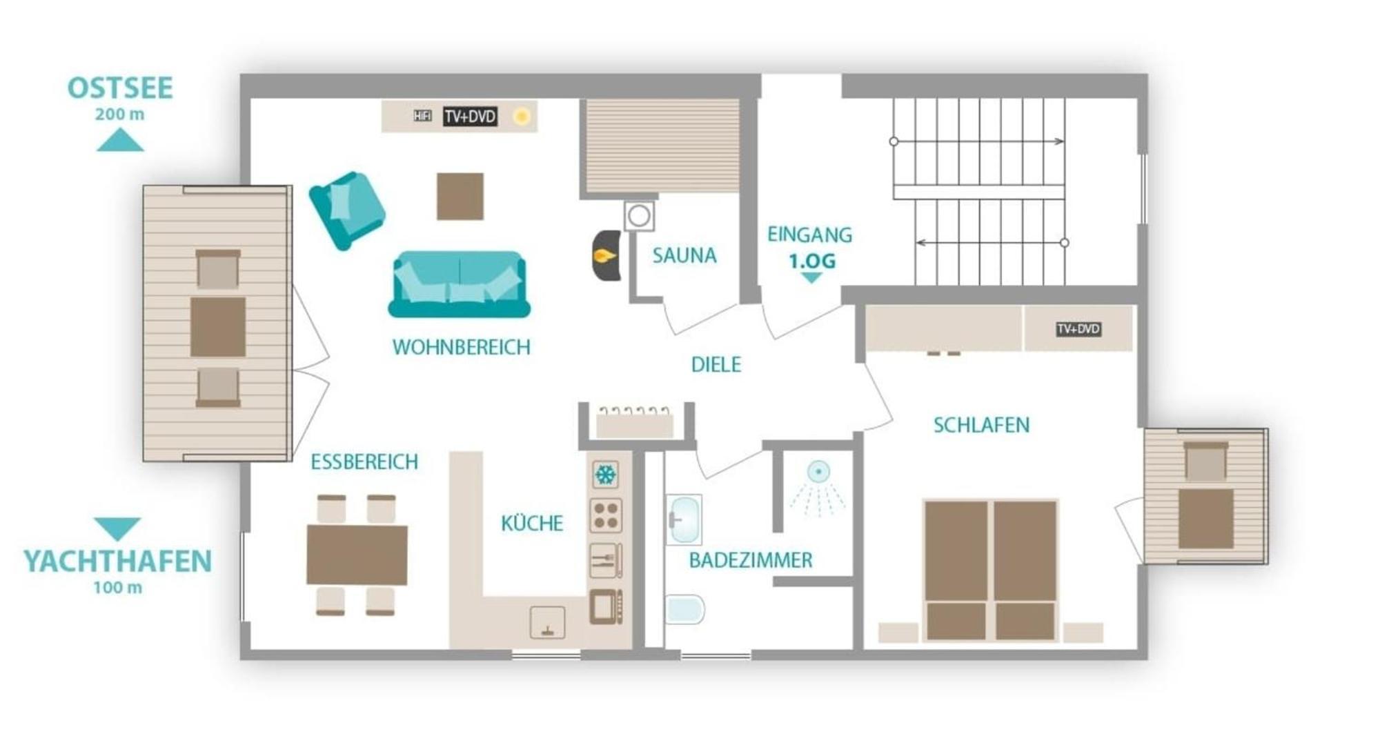 Ostsee - Appartement Nr 89 "Salzaster" Im Strand Resort Heiligenhafen Exteriér fotografie
